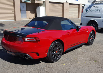 2018 124 Spider Gets a Ceramic car Coating!