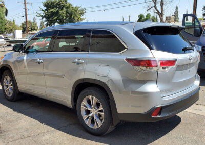 2015 Toyota Highlander with 7-Year Ceramic Coating
