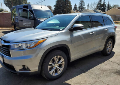 2015 Toyota Highlander with 7-Year Ceramic Coating