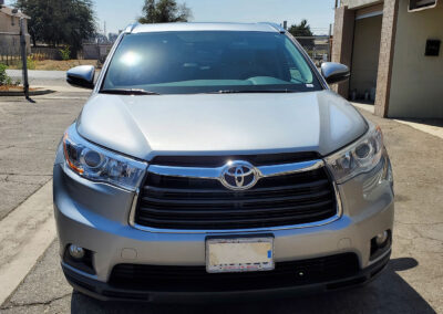 2015 Toyota Highlander with 7-Year Ceramic Coating