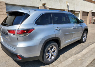 2015 Toyota Highlander with 7-Year Ceramic Coating