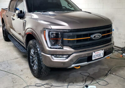 We did a multi-step paint correction on this 2020 Ford Termer to remove any blemishes that managed to get into the painted surface from 3 years of use. Once finished we applied our 7-year ceramic coating. We also added our promotional ceramic glass coating for free (normally a $150.00 Value).